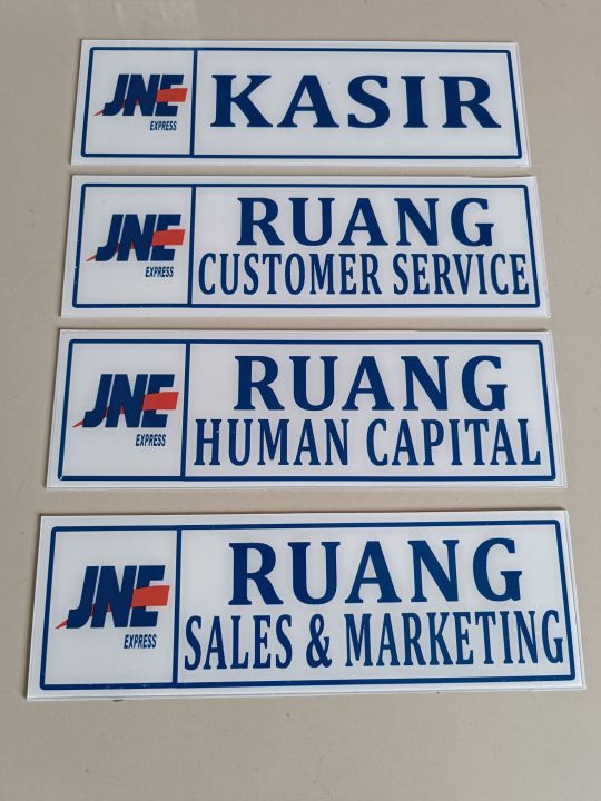 Signage Tiang Nama - Foto 1